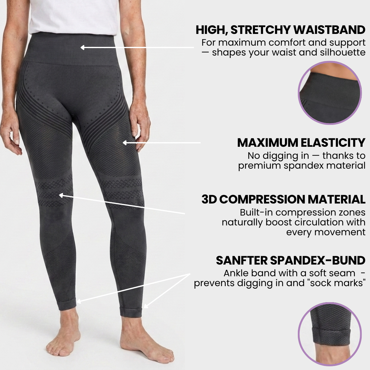COREEX CelluFlex™ 3D-Compressionleggings LIMITED EDITION